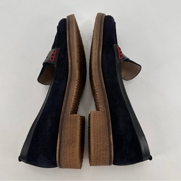 Boden Nya Penny Loafers Size 42 Black Suede - Picture 6 of 7